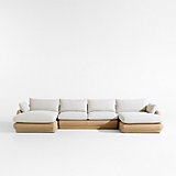 Ipanema Wicker Outdoor Lounge Chair with Cushion