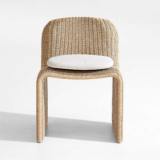 Ipanema Wicker Outdoor Dining Chair with Cushion