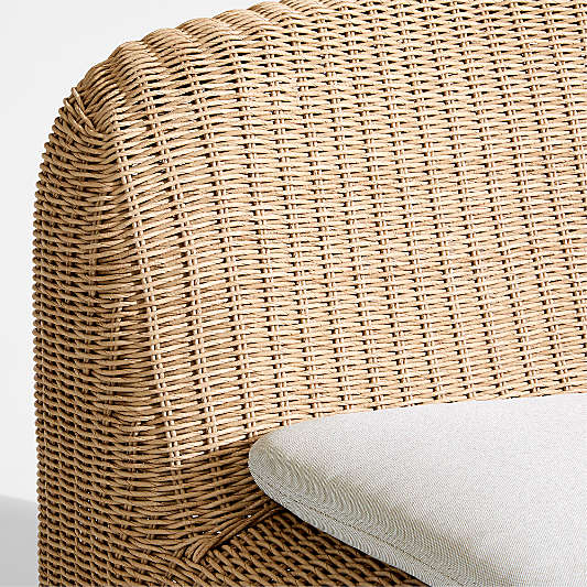 Ipanema Wicker Outdoor Lounge Chair with Cushion