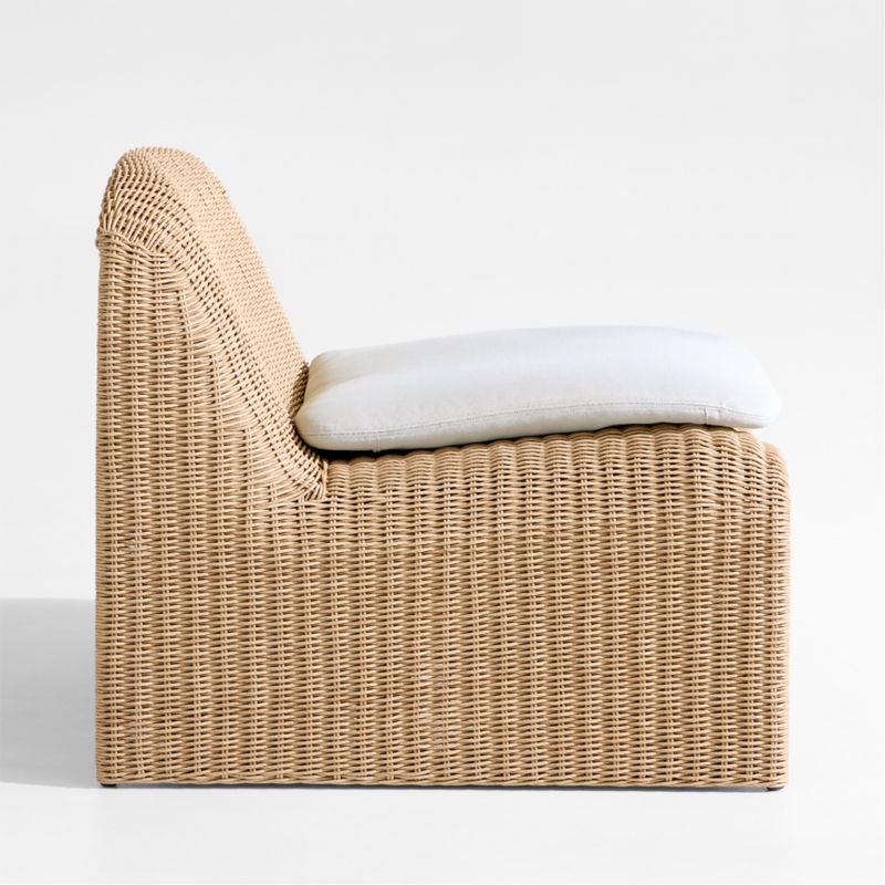 Ipanema Wicker Outdoor Lounge Chair with Cushion - image 3 of 6