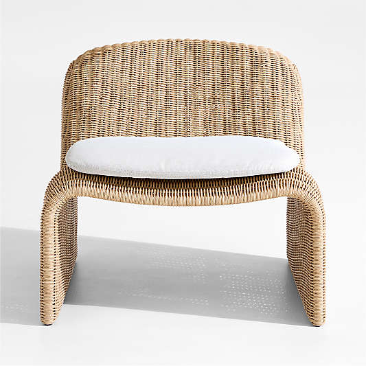 Ipanema Wicker Outdoor Lounge Chair with Cushion