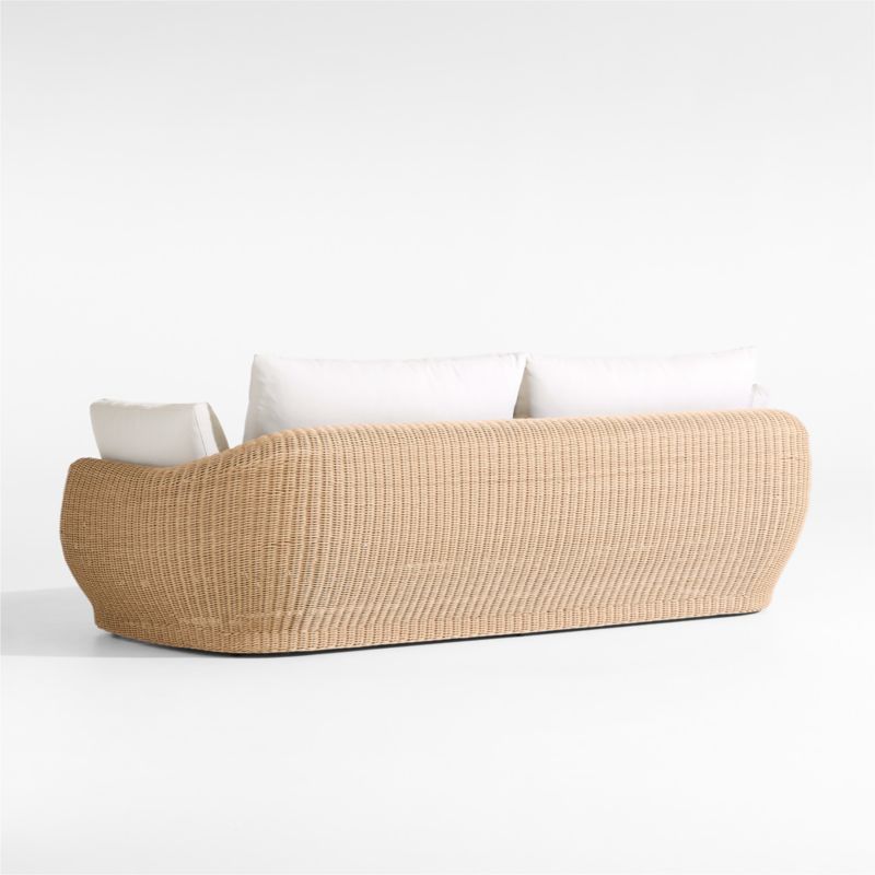 Ipanema Wicker Outdoor Sofa with Cushions - image 4 of 6