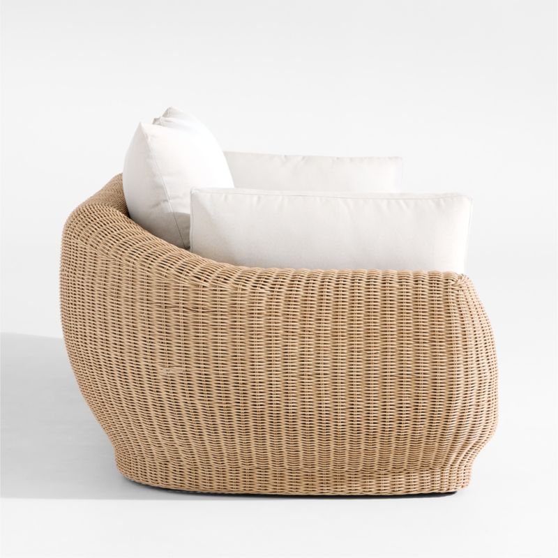 Ipanema Wicker Outdoor Sofa with Cushions - image 3 of 6