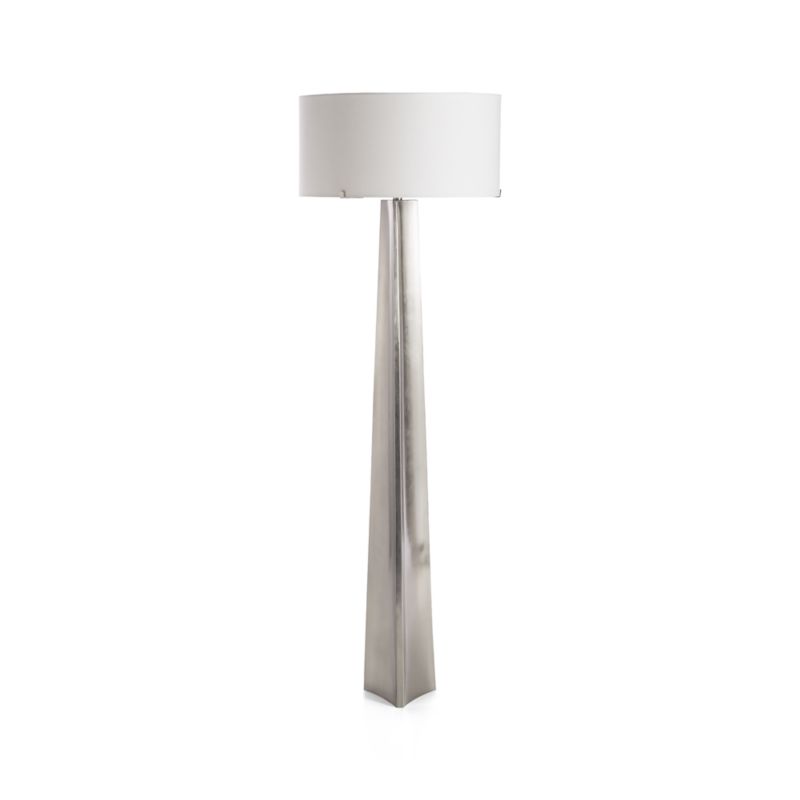 Isla Pewter Triangle Floor Lamp - image 5 of 5