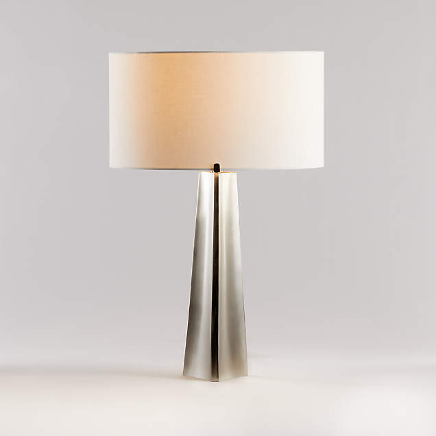 Neve Sculptural Table Lamp Crate & Barrel Canada