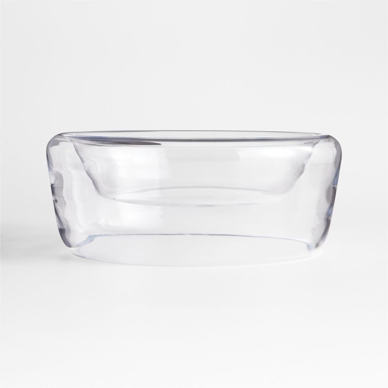 Ital Large Glass Decorative Centerpiece Bowl 11" - image 5 of 6