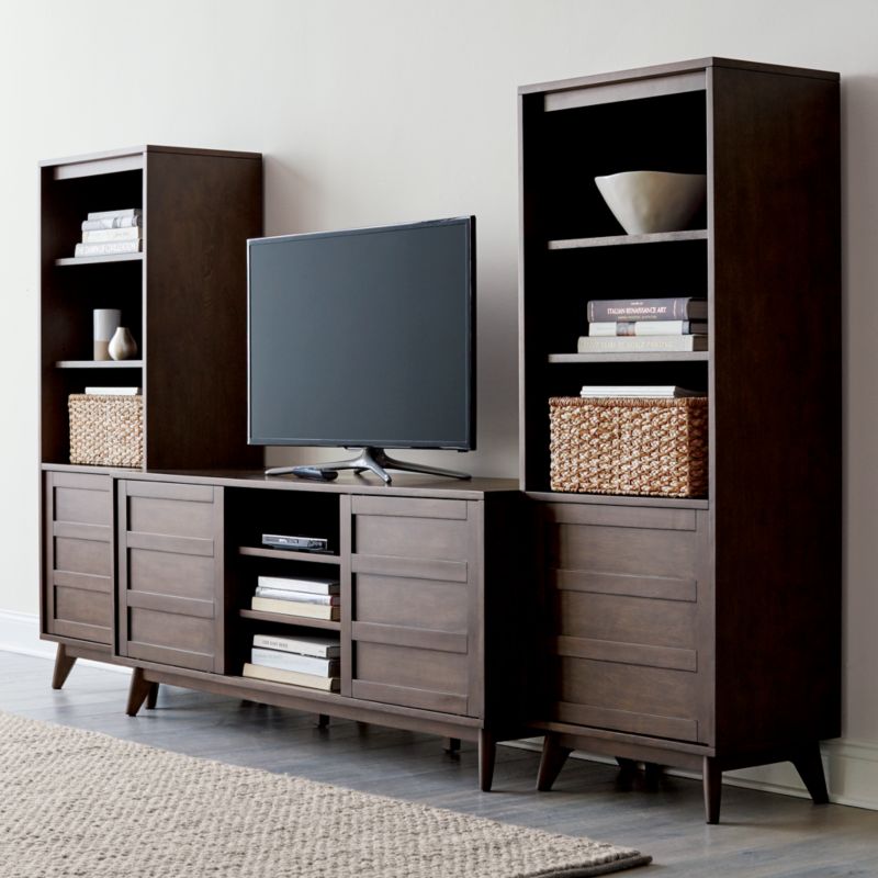 HD Media Console with Two Towers - image 5 of 8