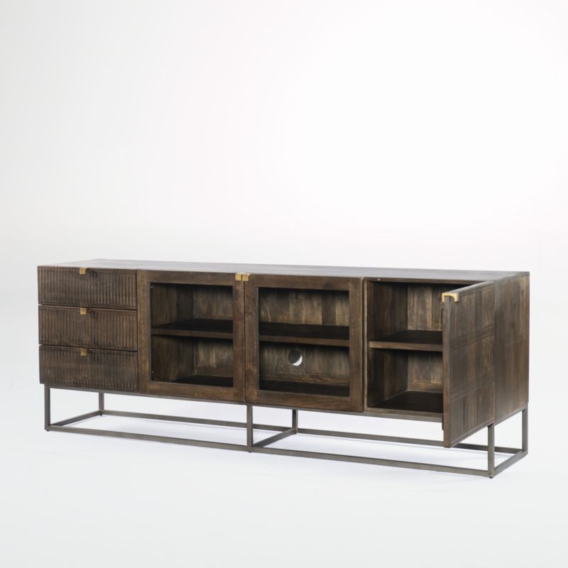 Ivan Storage Media Console with Drawers