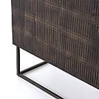 View Ivan Wood and Iron Storage Media Console - image 9 of 14