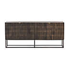 View Ivan Wood and Iron Storage Media Console - image 14 of 14
