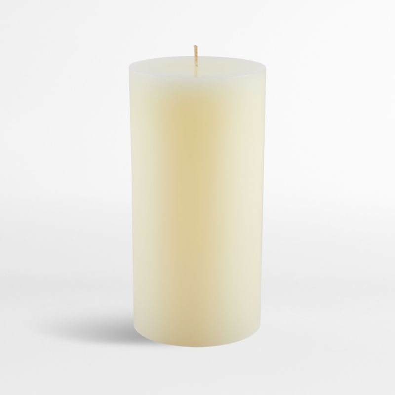3"x6" Ivory Pillar Candle
