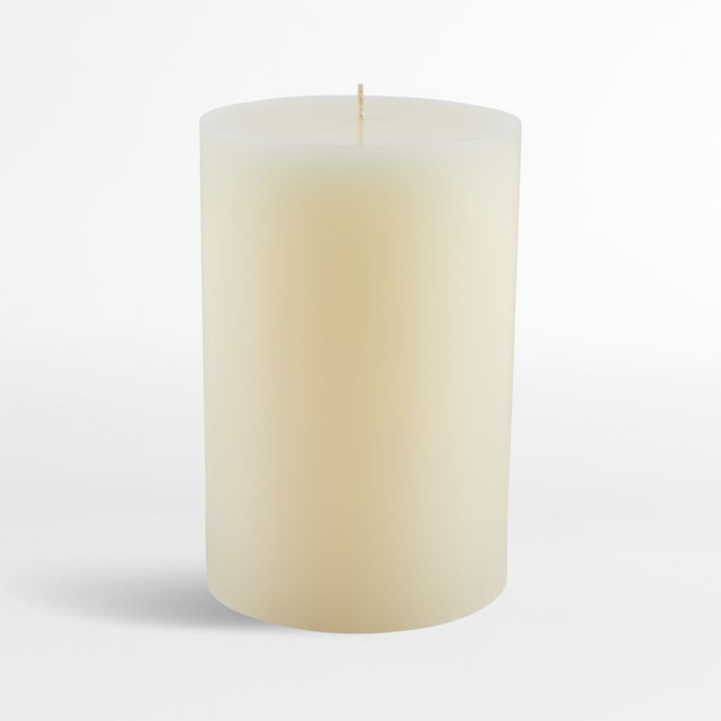 4"x6" Ivory Pillar Candle