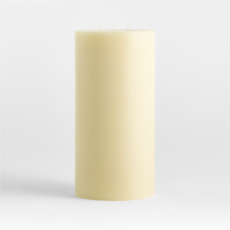 6"x12" Ivory Pillar Candle - image 0 of 3