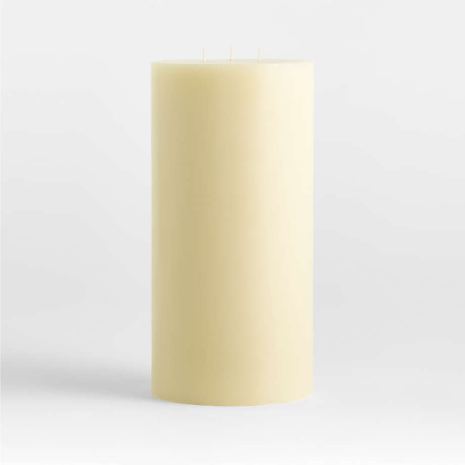 3x4 Ivory Pillar Candle + Reviews