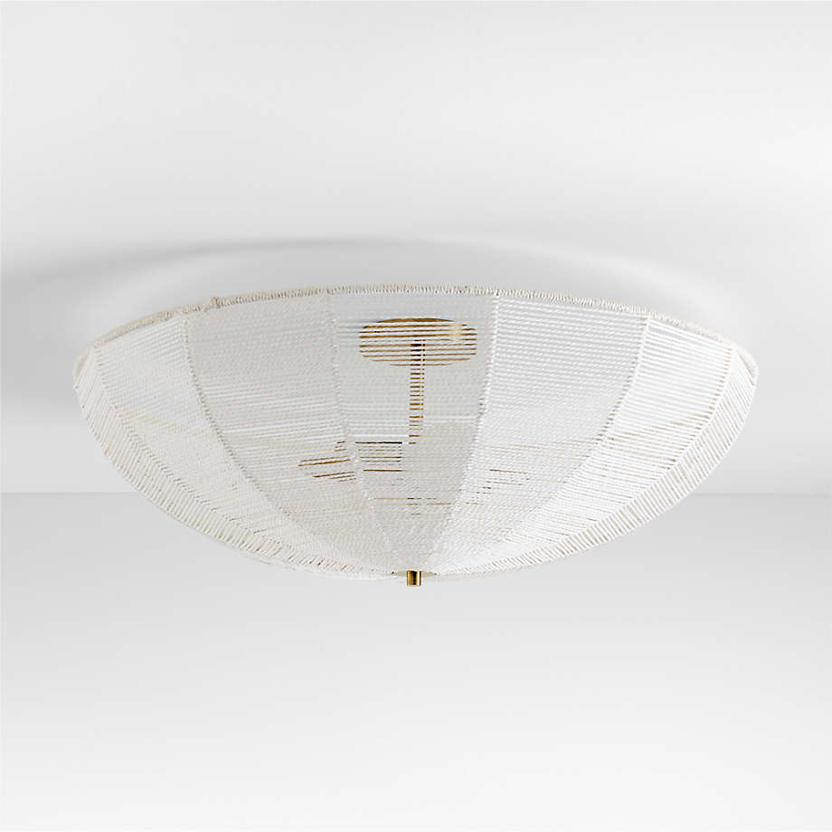 Woven semi flush deals mount