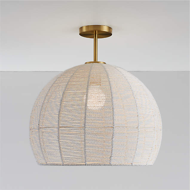 Cane 18" Kids Flush Mount Ceiling Light + Reviews Crate & Kids