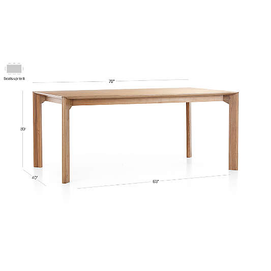 Ivy 70" Dining Table