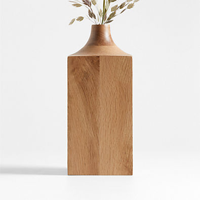 View Izumo Medium Light Oak Vase 11" details