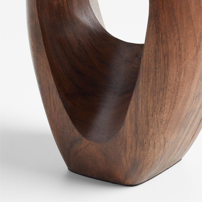 Izumo Walnut Wood Decorative Sculpture 13" - image 5 of 6