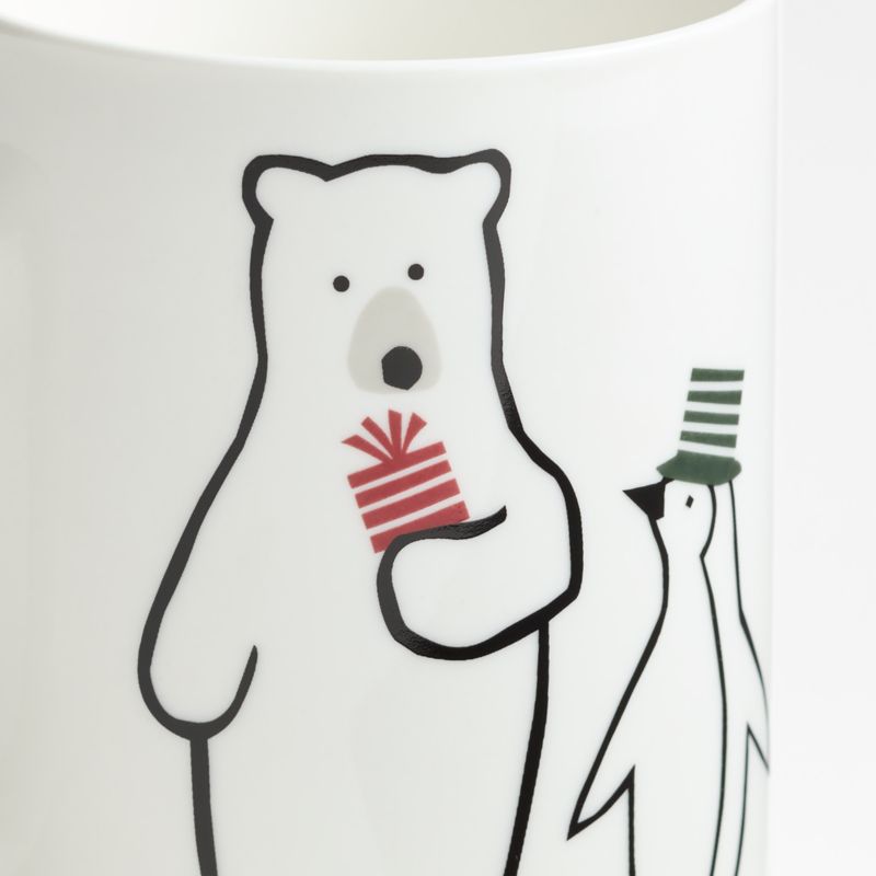 Joan Anderson 12-oz. Arctic Friends Bear and Penguin Christmas Mug - image 2 of 3