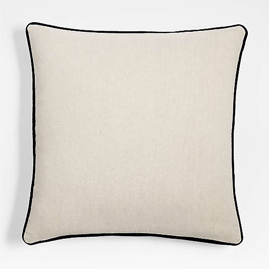 Arctic Friend Polar Bear 23"x23" Holiday Throw Pillow with Down-Alternative Insert by Joan Anderson