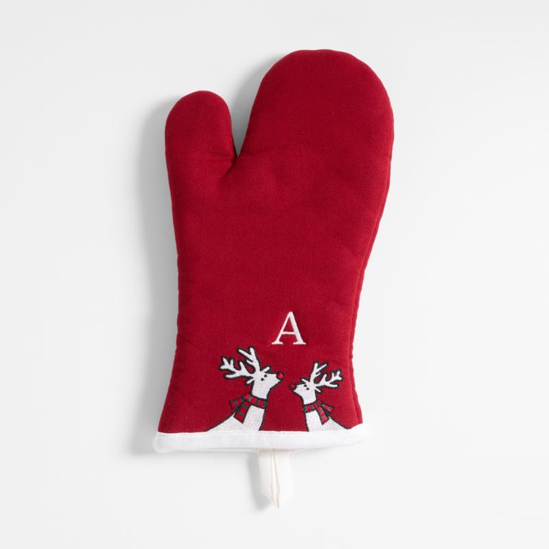 Arctic Reindeer Organic Cotton Oven Mitt by Joan Anderson - image 6 of 8