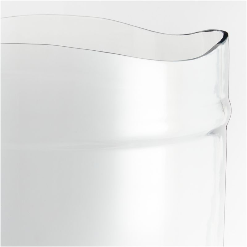 Arden Extra-Large Glass Pillar Candle Holder 20" by Jake Arnold