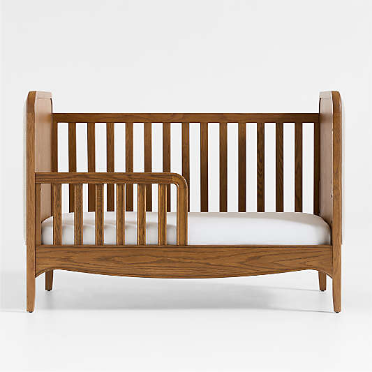 Bacton Oak Wood Toddler Bed Rail by Jake Arnold