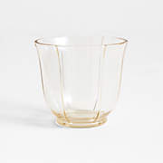 Abbott Round White and Bamboo Outdoor Melamine Platter by Jake Arnold