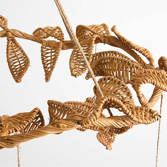 Cresset Rattan Baby Nursery Mobile by Jake Arnold