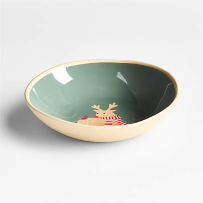 Joan Anderson Fair Isle Friends Kid's Melamine Bowl