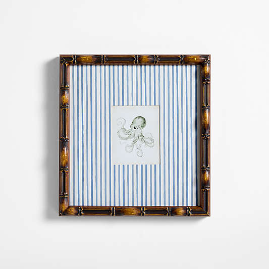 Octopus Framed Wall Art Print by Jake Arnold