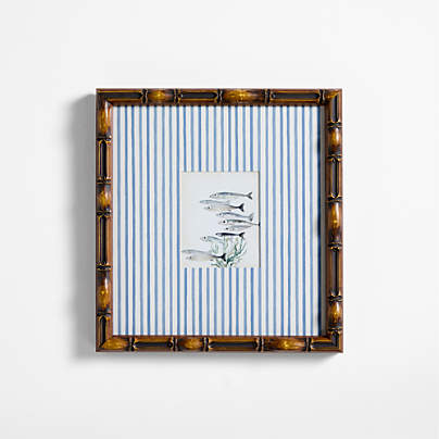 Sardines Framed Wall Art Print by Jake Arnold