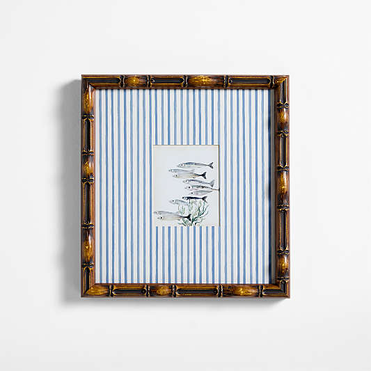 Sardines Framed Wall Art Print by Jake Arnold