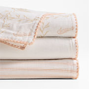 Frankie Pink Baby Swaddle Set by Jake Arnold