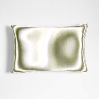 Harman 24"x16" Cream Stripe Outdoor Throw Pillow by Jake Arnold