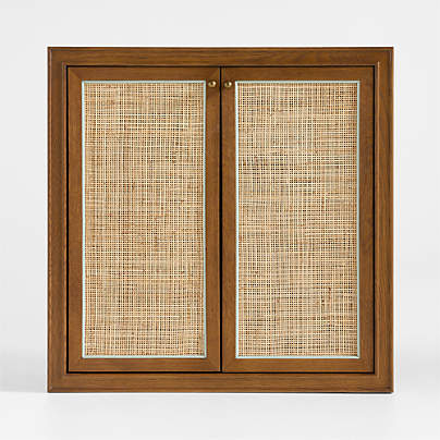 Hawes 32" Modular Oak Wood Kids Bookcase with Door by Jake Arnold