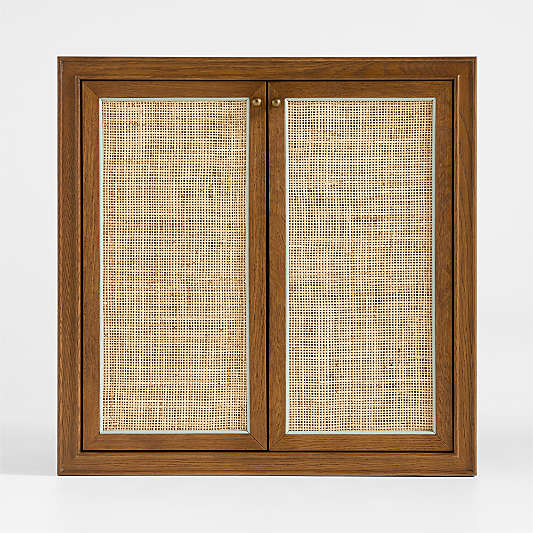 Hawes 32" Modular Oak Wood Kids Bookcase with Door by Jake Arnold
