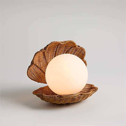 Iris Clam Shell Table Lamp by Jake Arnold