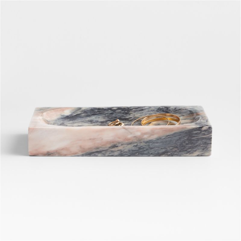 Leo Medium Marble Tray 12" by Jake Arnold - image 4 of 11