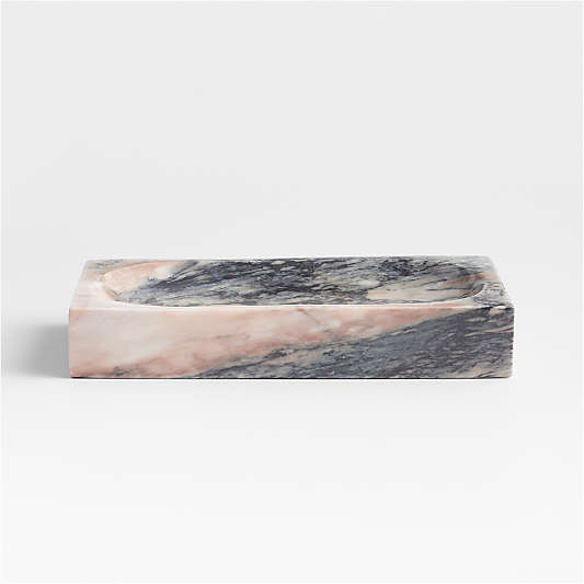 Leo Medium Marble Tray 12" by Jake Arnold