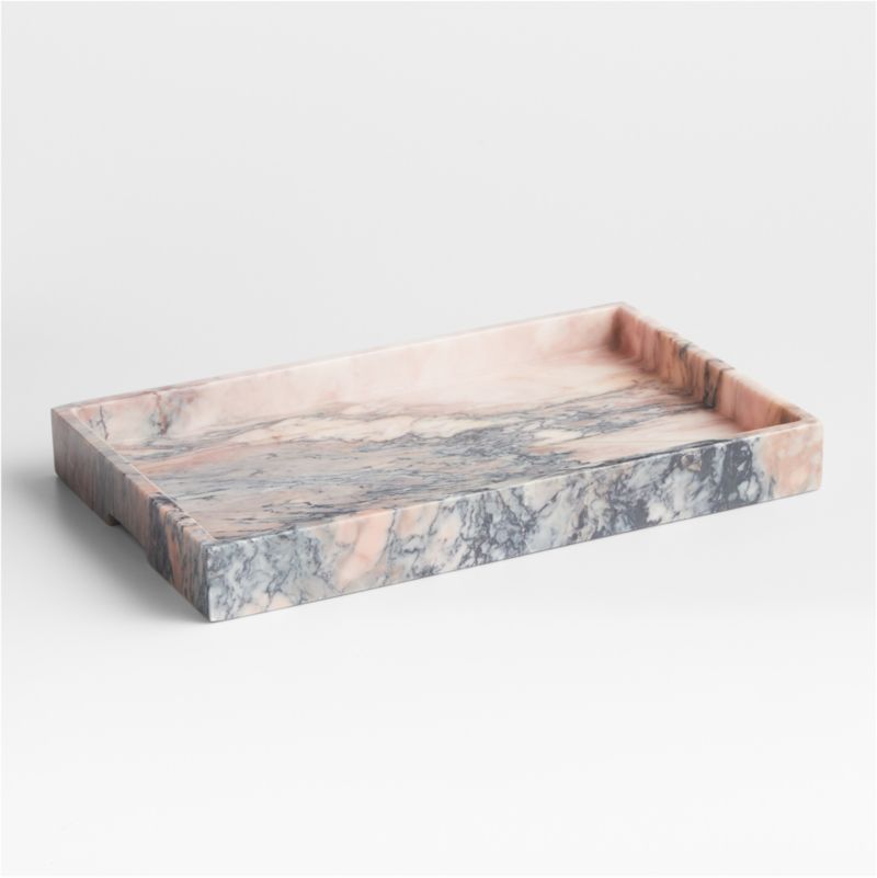 Leo Large Marble Tray 16" by Jake Arnold