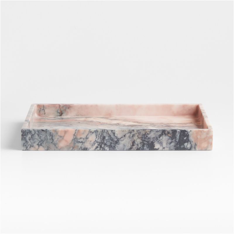 Leo Large Marble Tray 16" by Jake Arnold