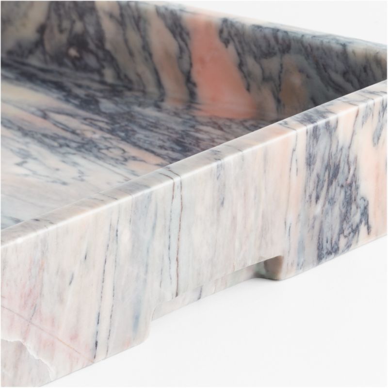 Leo Large Marble Tray 16" by Jake Arnold