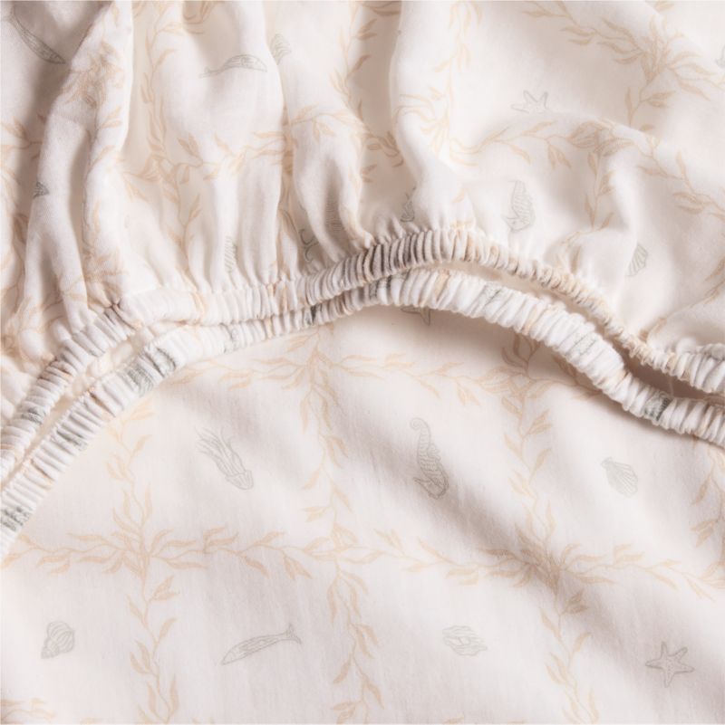 Lulot Green Seascape Supersoft Baby Changing Pad Cover by Jake Arnold