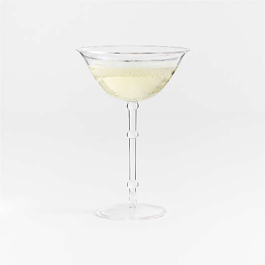 Mimms 8-Oz. Acrylic Coupe Glass by Jake Arnold