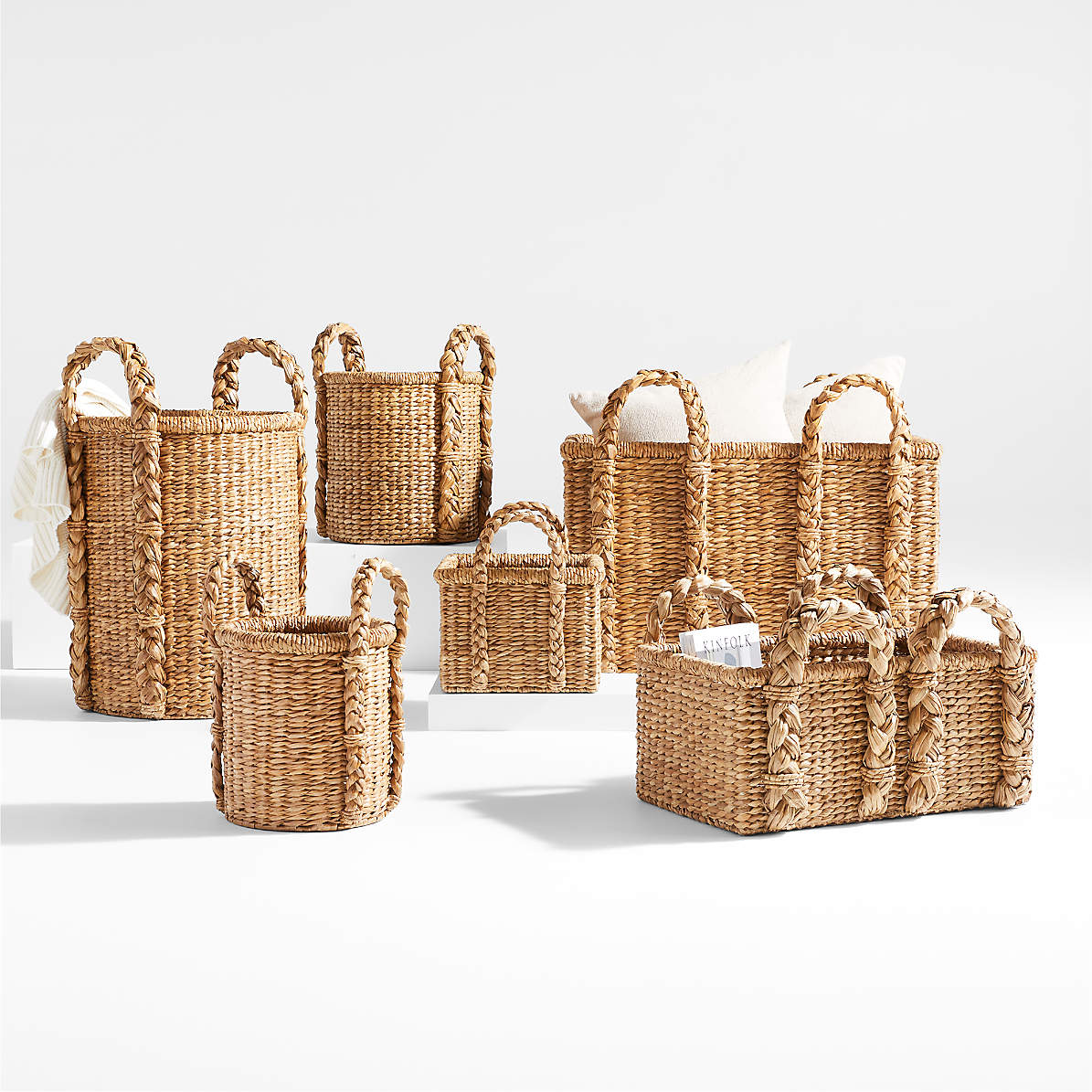 Rectangular Shaped woven Basket Large. 3D Print 