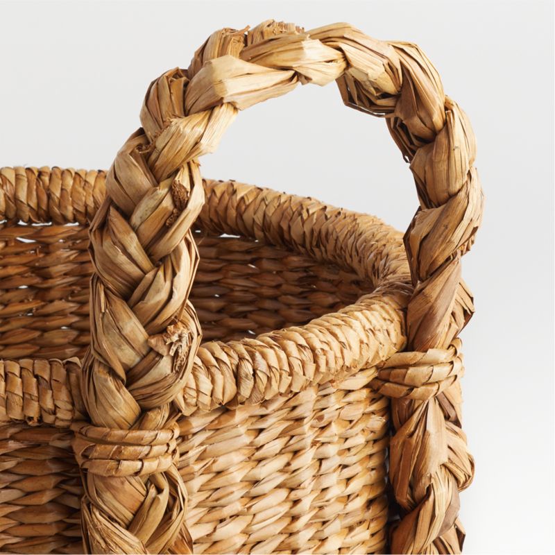 Montecito Round Chunky Woven Basket by Jake Arnold