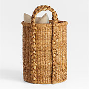 Montecito Large Round Chunky Woven Basket by Jake Arnold