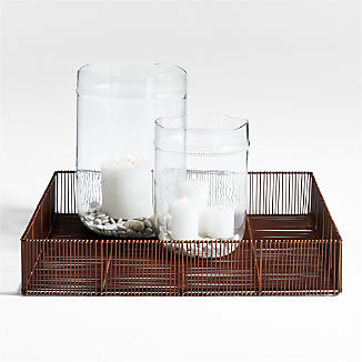 The Felix Wicker Outdoor Side Table by Jake Arnold